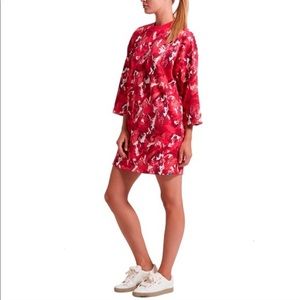 Puma AOP Archive Logo Dress in Love Potion Red
